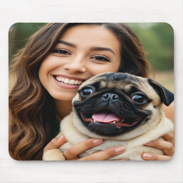 Add Pug Photo Personalize Customize Musmatta (Framsidan)