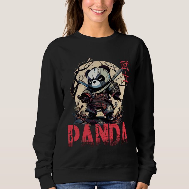 Add Samurai Panda to Japanese Art  1 T Shirt (Framsida)