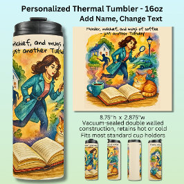 Add Text Name, Murder Mischief Coffee