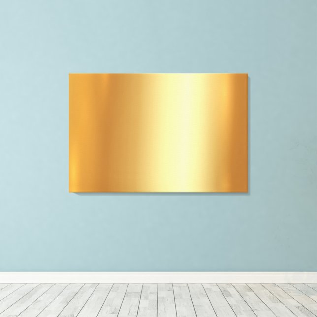 Add Upload Your Photo on Elegant Gold Background Canvastryck (Insitu (trägolv))