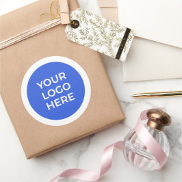  Add Your Business Logo Promotional Product Label Runt Klistermärke