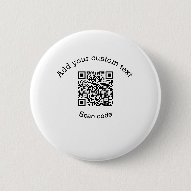 Add your custom text scan QR code business  Knapp (Framsida)