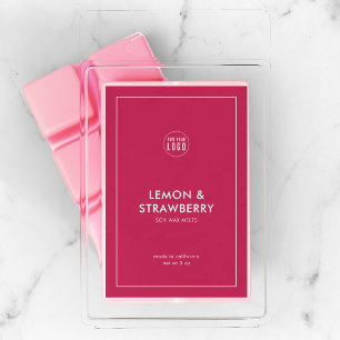 Add Your Logo Custom Color Modern Product Label Vinetikett