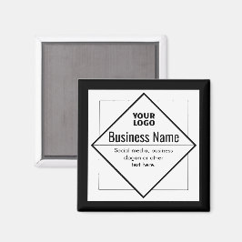 Add Your Logo Customizable Template Magnet