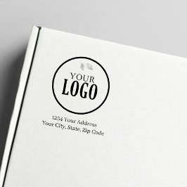 Add Your Logo Return Address Custom Stämpel