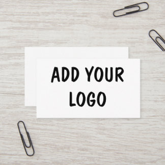 ADD YOUR LOGO VISITKORT