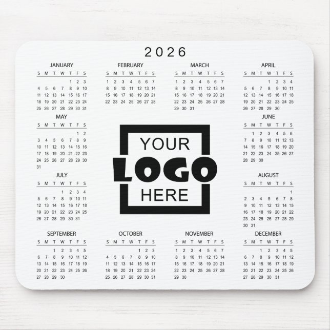 Add Your Own Business Logo 2026 Calendar Musmatta (Framsidan)