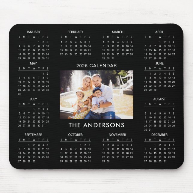 Add Your Own Family Photo 2026 Calendar |  Musmatta (Framsidan)