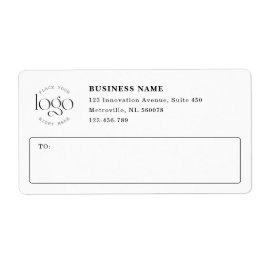 Add Your Own Logo Custom Business White Shipping Fraktsedel