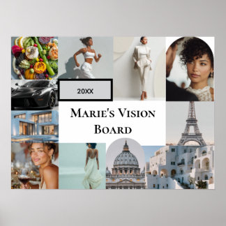 Add Your Photo Vision Board Custom Poster