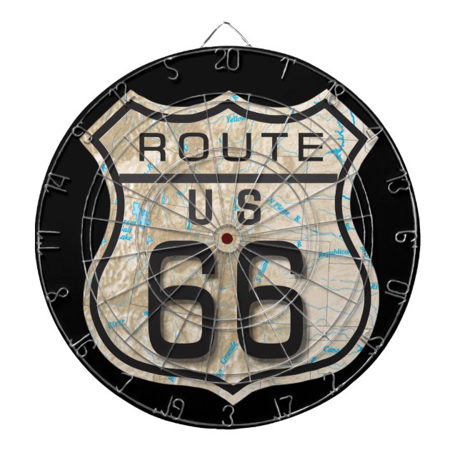 add your photos rt 66 dartboard darttavla (Framsidan)