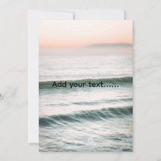 add your text ocean  inbjudningar