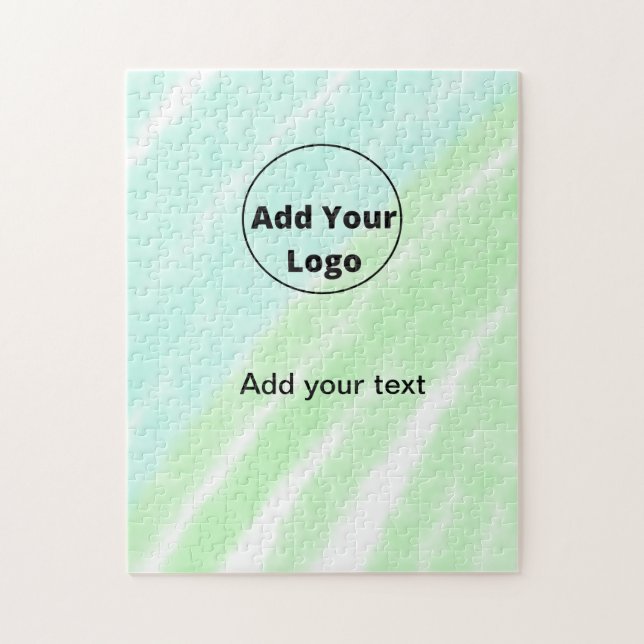 add your text simple minimal custom add your logo  pussel (Vertikal)
