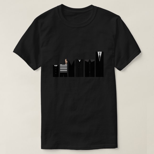 Addams-familjen - Förenklad Essential T-Shirt.png T Shirt (Design framsida)
