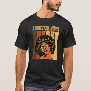 Addence Afro African American Black Histor T Shirt