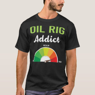 Addence Oil Rig Roughnacken Offshore T Shirt