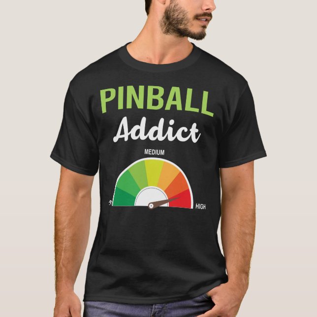 Addence Pinball T Shirt (Framsida)
