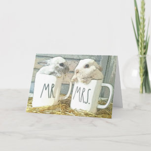 Adderande Bunny-årskort Kort