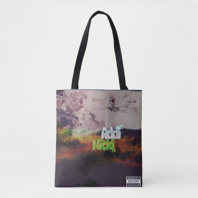 Addi Nicki Album Omslagsdesign Tygkasse (Framsida)