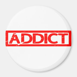 Addict Frimärke Magnet