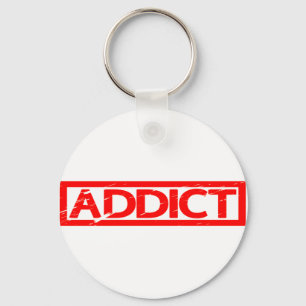 Addict Frimärke Nyckelring