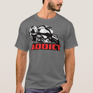 Addict Tävling GP Gift Väldigt funny Vintage för m T Shirt