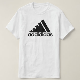 Addididas (vit) t shirt