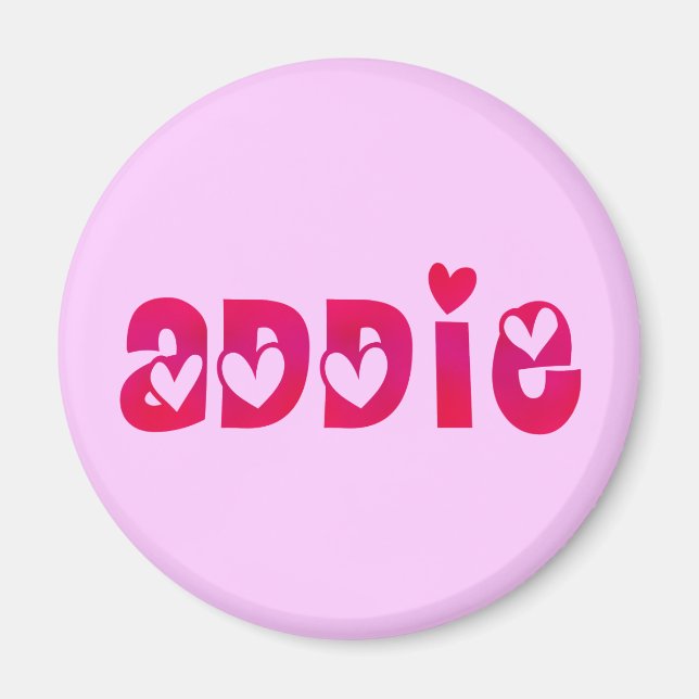 Addie in Hearts Magnet (Framsidan)