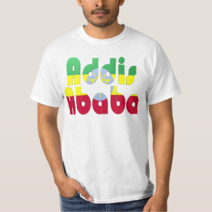 Addis Ababa Etiopien T Shirt