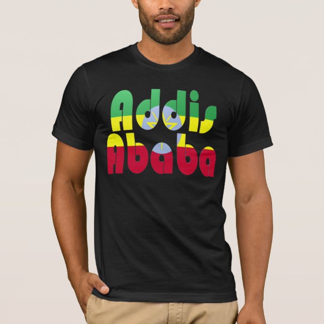 Addis Ababa Etiopien Tee (Framsida)