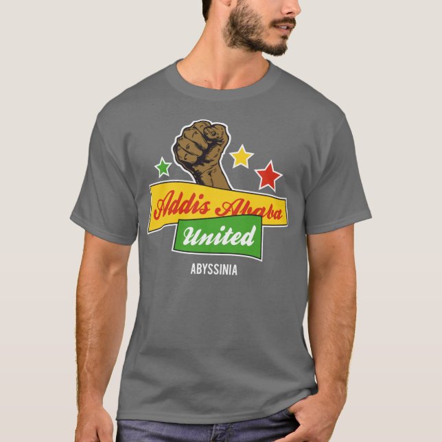 Addis Ababa förenade T-shirt (Framsida)