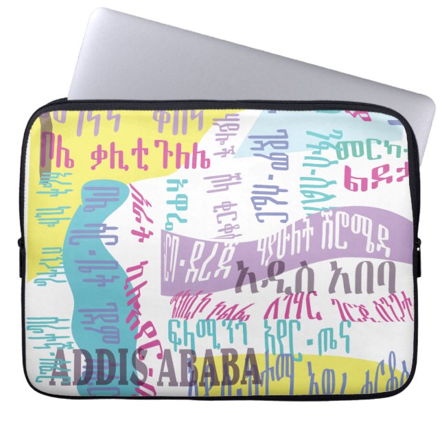 Addis Ababa Sefer Laptop Fodral (Framsidan)