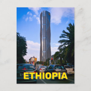 Addis Abeba, Etiopien Vykort