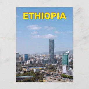 Addis Abeba, Etiopien Vykort