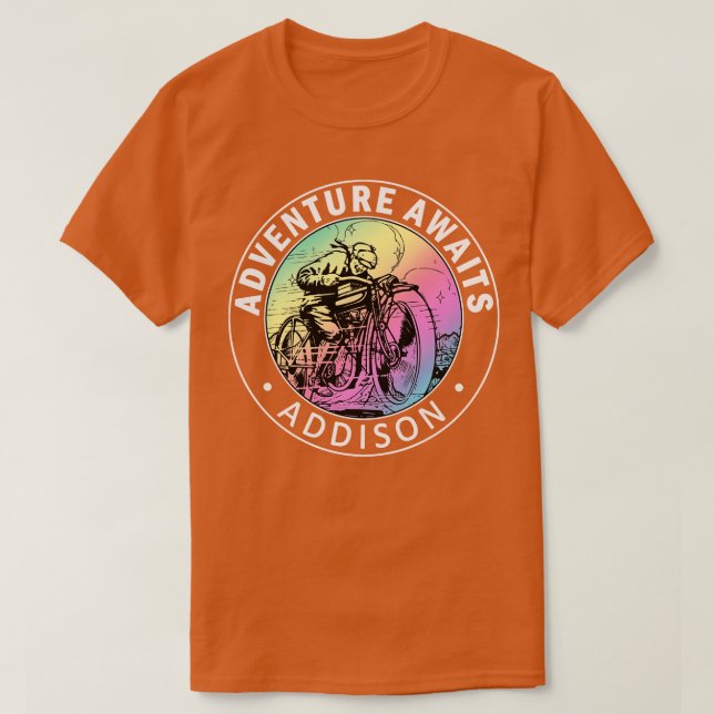 Addison City Illinois T Shirt (Design framsida)