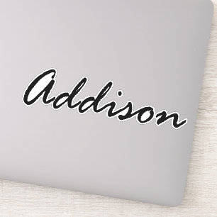 Addison namn, för Addison Klistermärken
