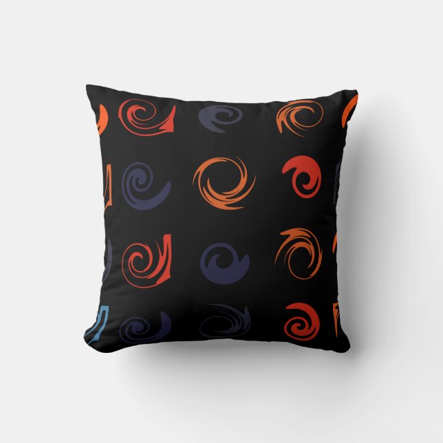 Addison Paisley Polka Pillow Kudde (Framsida)