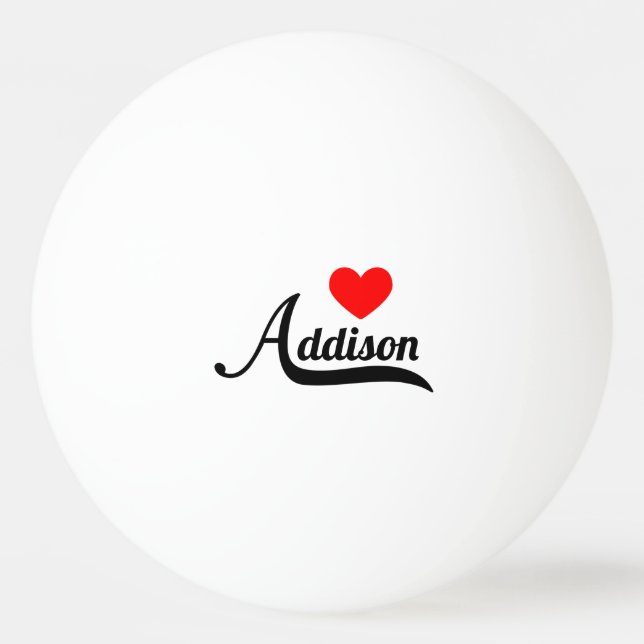 Addison Pingisboll (Framsidan)