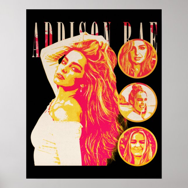 Addison Rae, Addison Rae Poster (Framsidan)