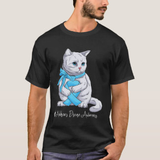 Addisons sjukdom Medvetenhet Månad Ljusblått band T Shirt