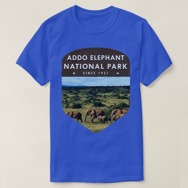 Addo Elephant nationalpark T Shirt (Design framsida)