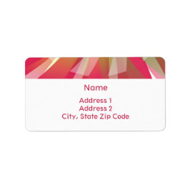 Address Labels - Abstract Adressetikett