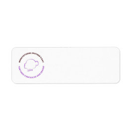 Address Labels For Sending Motions In The Mail Returadress Etikett