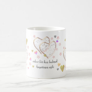 adece bir kez bulmak hayatının aşkı,personlig kaffemugg