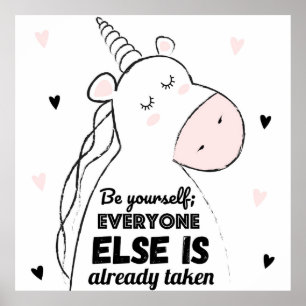 Adedig Unicorn Poster