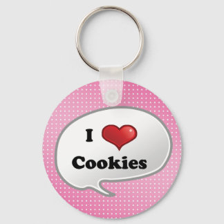 Adekvat cookie-ballong nyckelring