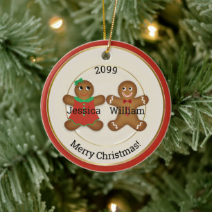 Adekvat par Gingerbröd Ornament w Year