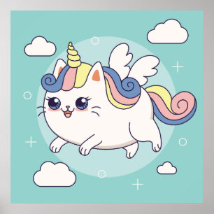 Adekvat Unicorn-Poster Poster
