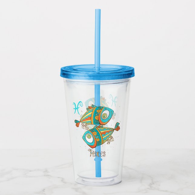 Adekvata fiskar take away mugg (Framsida)