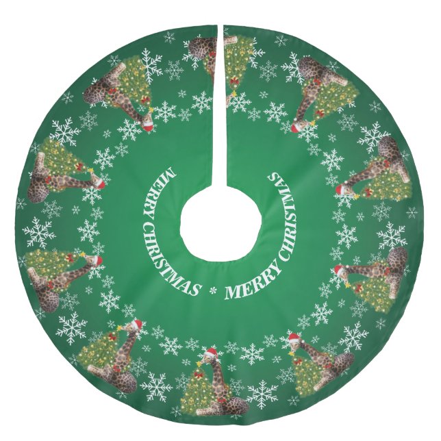 Adekvata julklappar på Grönten Julgransmatta Borstad Polyester (Framsidan)